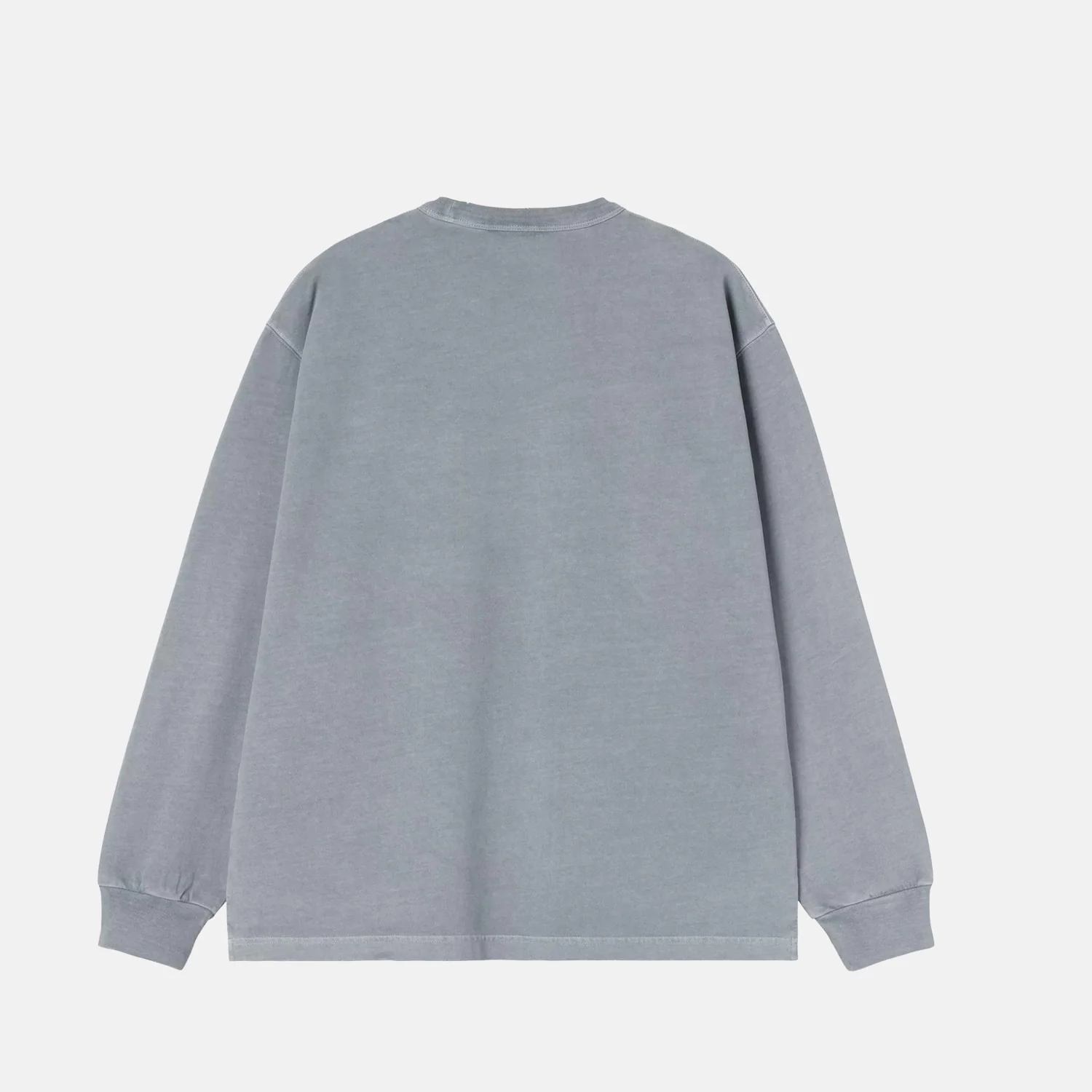Carhartt WIP L/S TORION POCKET T-SHIRT, Office Blue Grind - Image 2