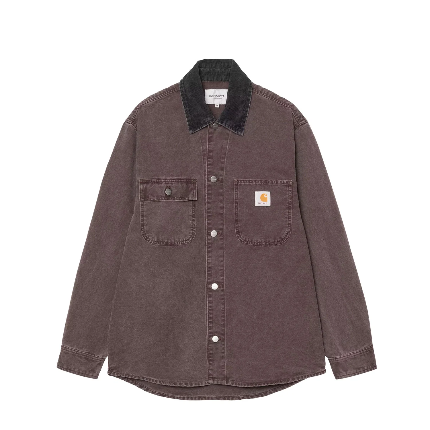 Carhartt WIP MITCH SHIRT JACKET, Palisander/Black