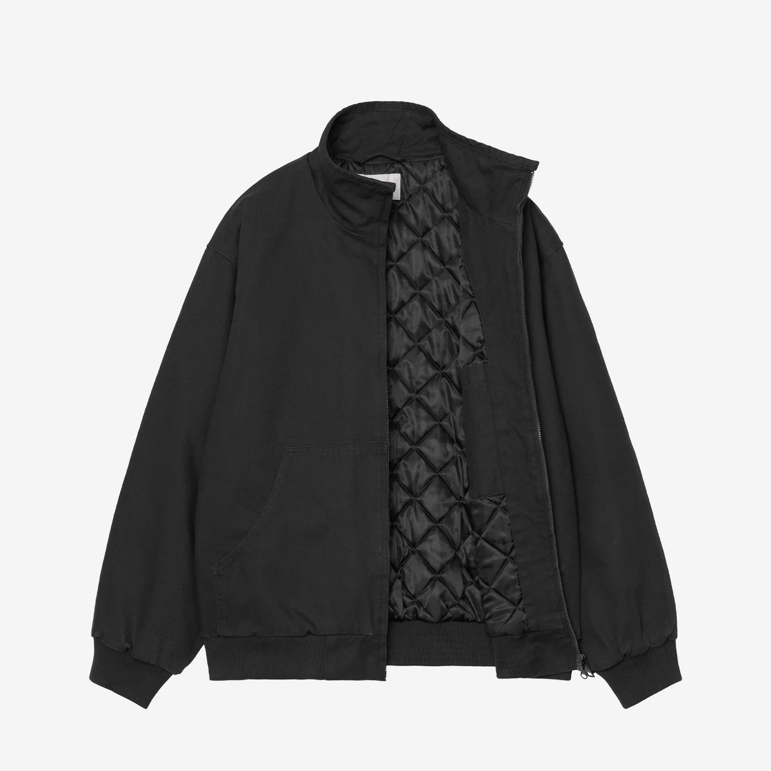 Carhartt WIP RAVON JACKET, Black Heavy Stone Wash - Image 2