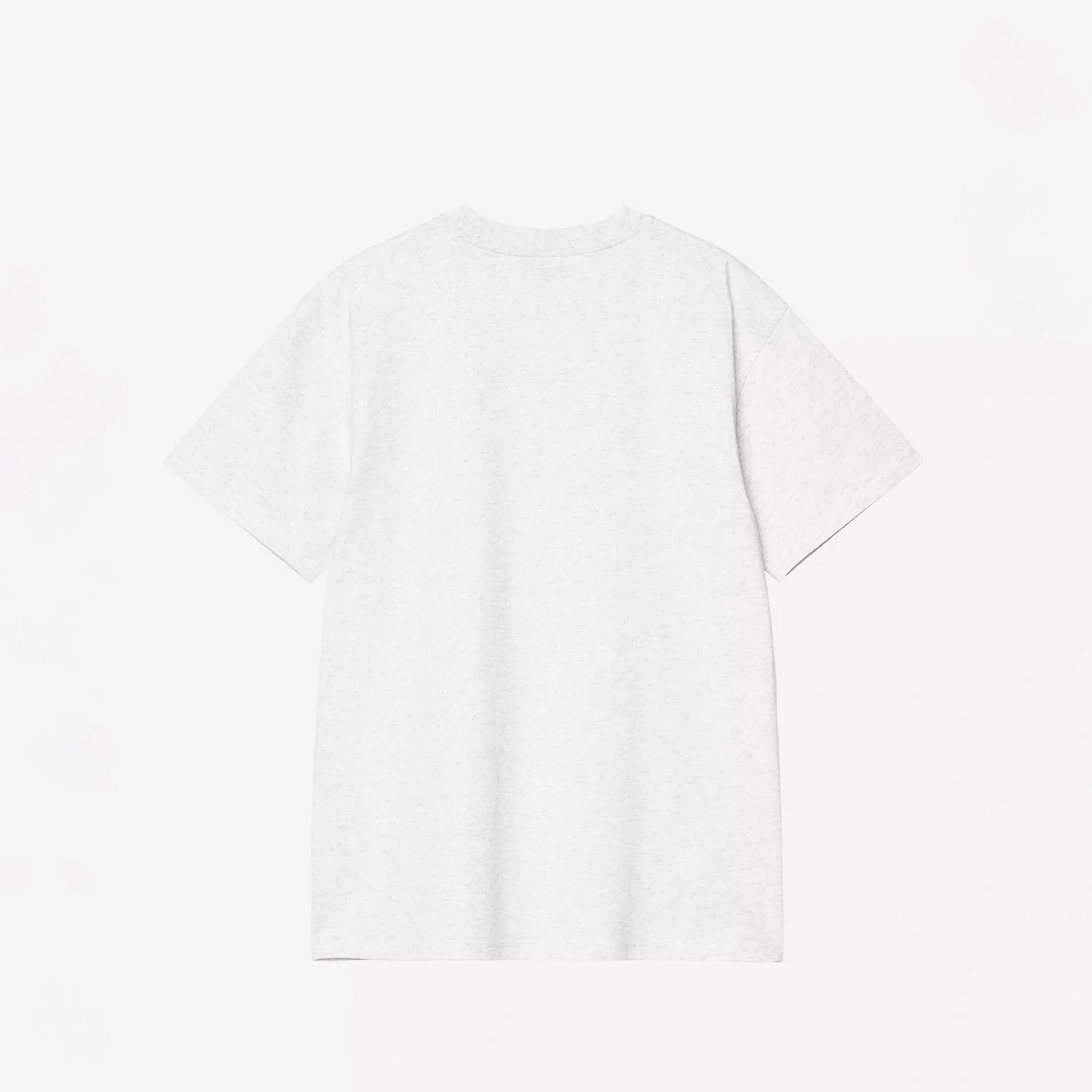 Carhartt WIP S/S AMERICAN SCRIPT T-SHIRT, Ash Heather - Image 2