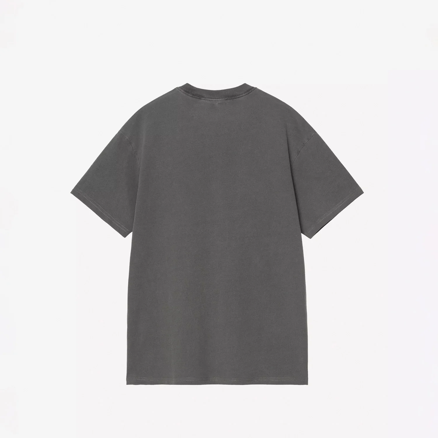 Carhartt WIP S/S COAT OF ARMS T-SHIRT, Black Garment Dyed - Image 2