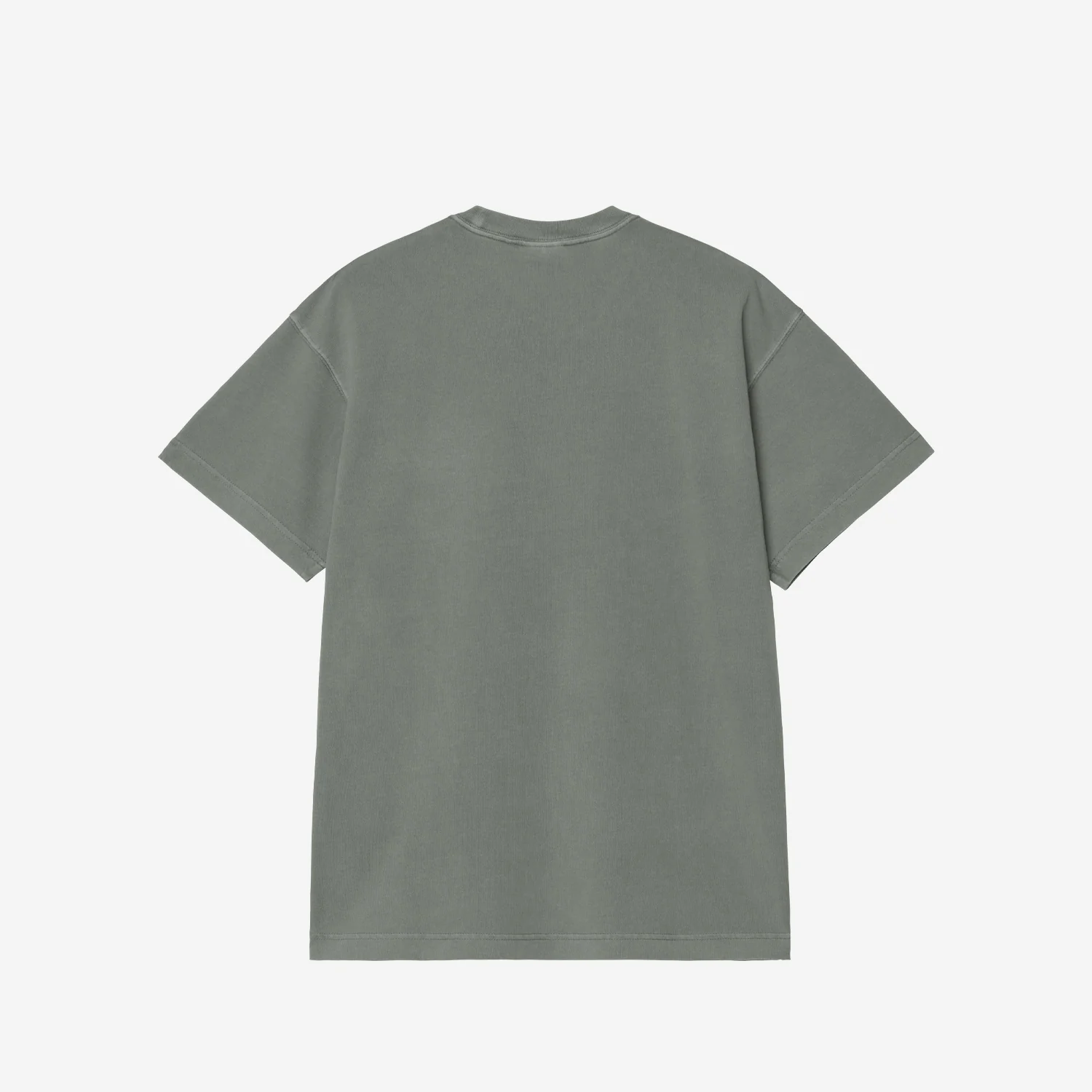 Carhartt WIP S/S COAT OF ARMS T-SHIRT, Velvet Green Garment Dyed - Image 2