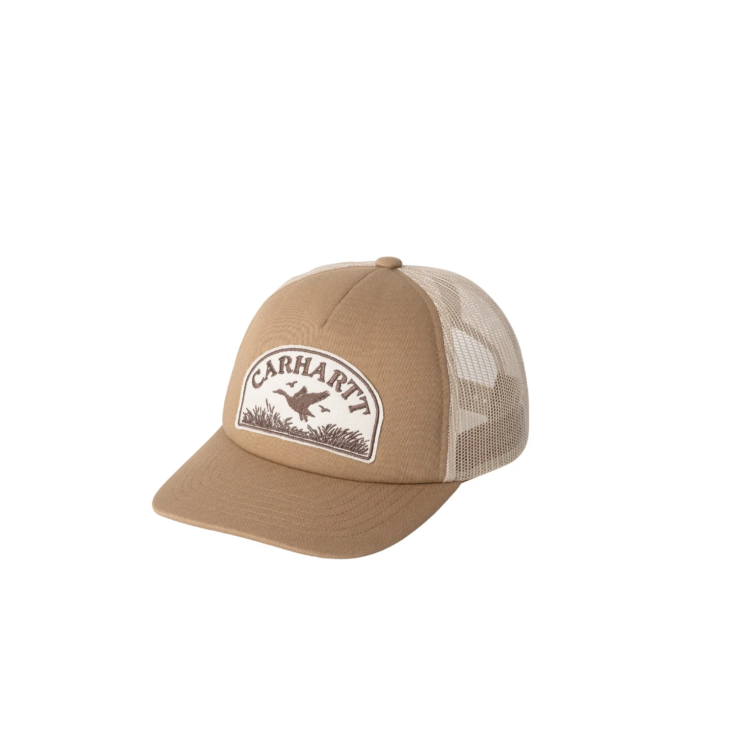 Carhartt WIP TAKE OFF TRUCKER CAP, Stone