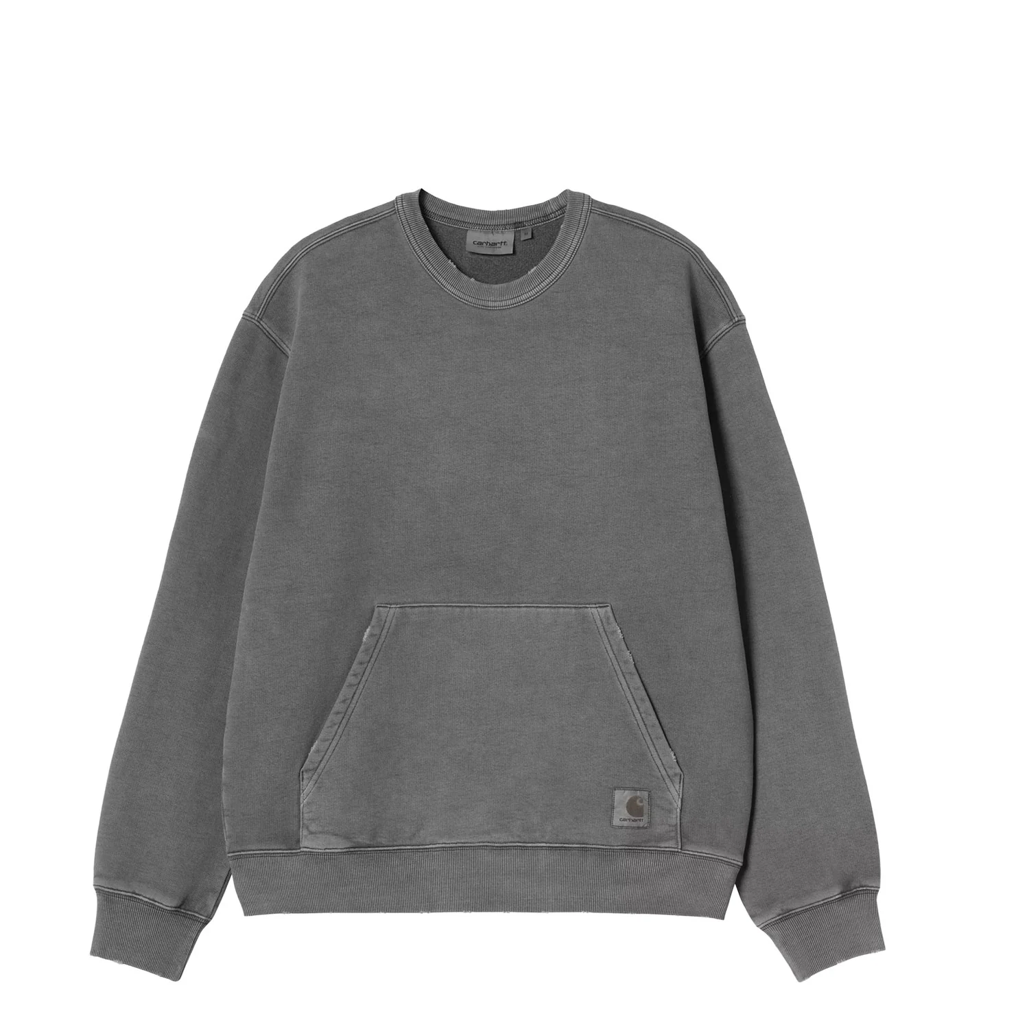 Carhartt WIP TORION SWEATSHIRT, Black Grind Wash