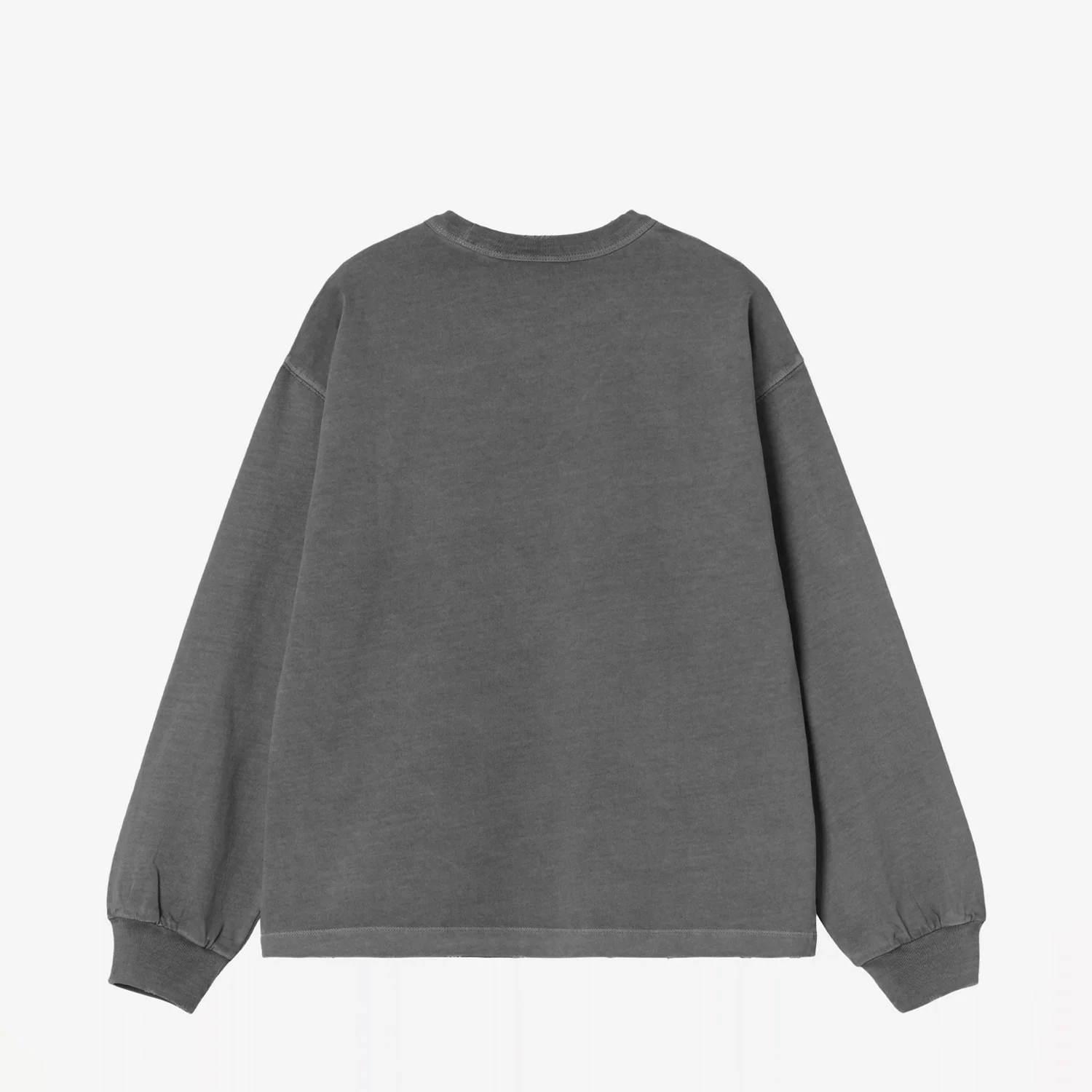 Carhartt WIP W' L/S TORION T-SHIRT, Black Grind Wash - Image 2