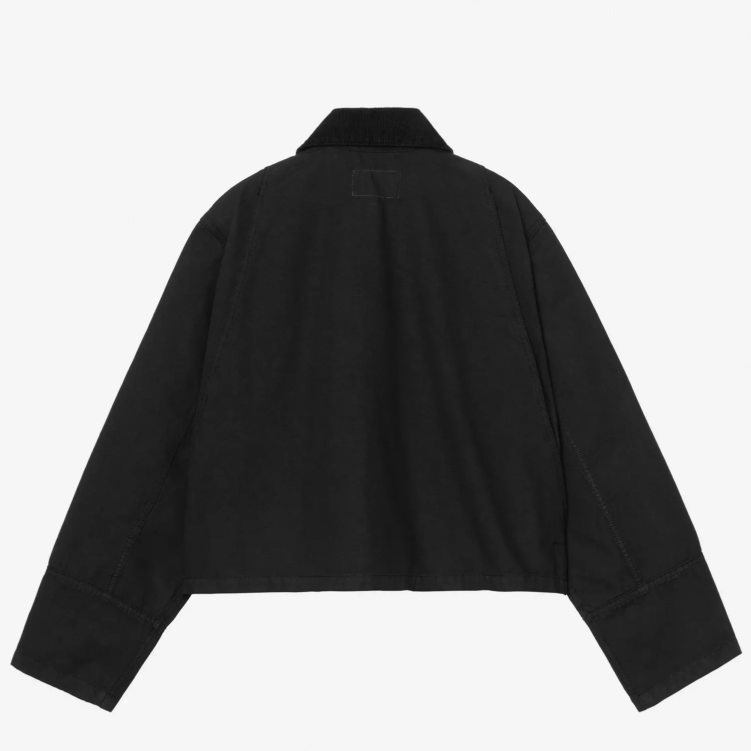 Carhartt WIP W' PRESCOTT JACKET, Black Garment Dyed - Image 2