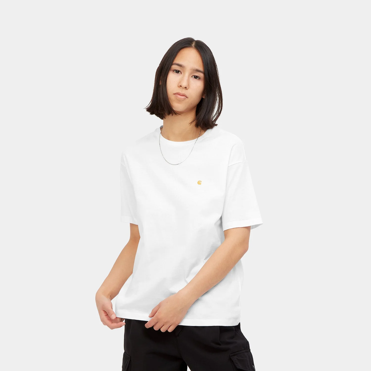 Carhartt WIP W' S/S CHASE T-SHIRT, White - Image 3
