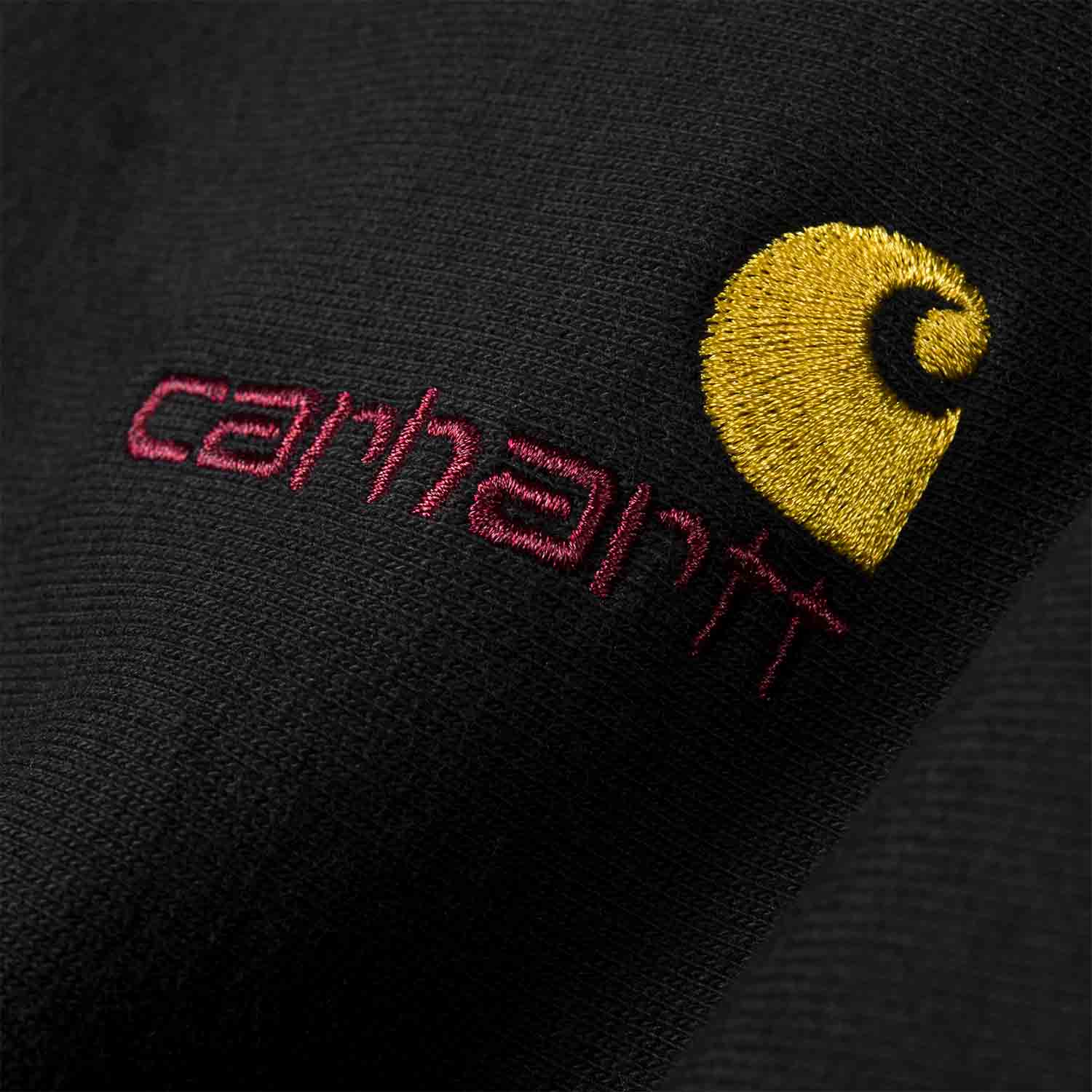 Carhartt WIP AMERICAN SCRIPT SWEATSHIRT, Black - Image 2
