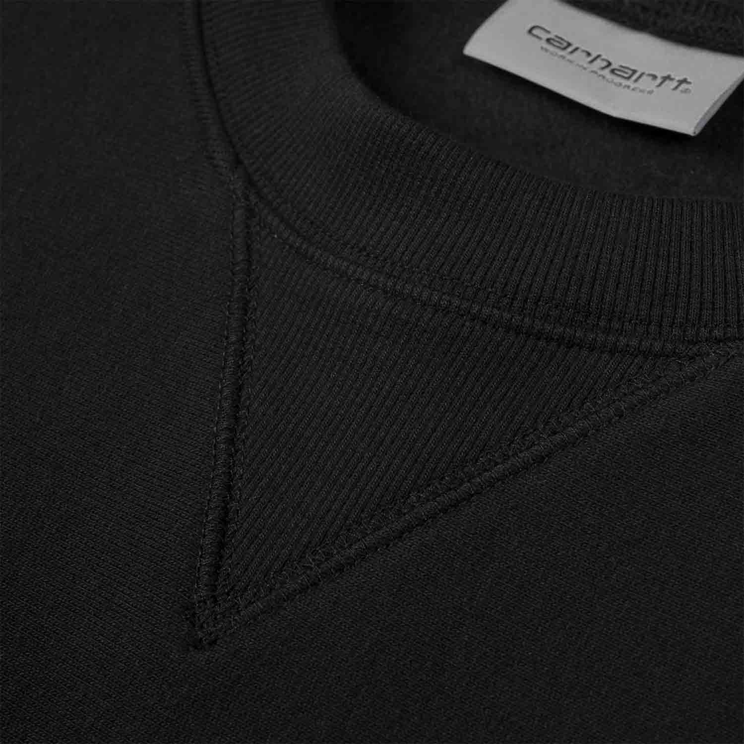 Carhartt WIP AMERICAN SCRIPT SWEATSHIRT, Black - Image 3