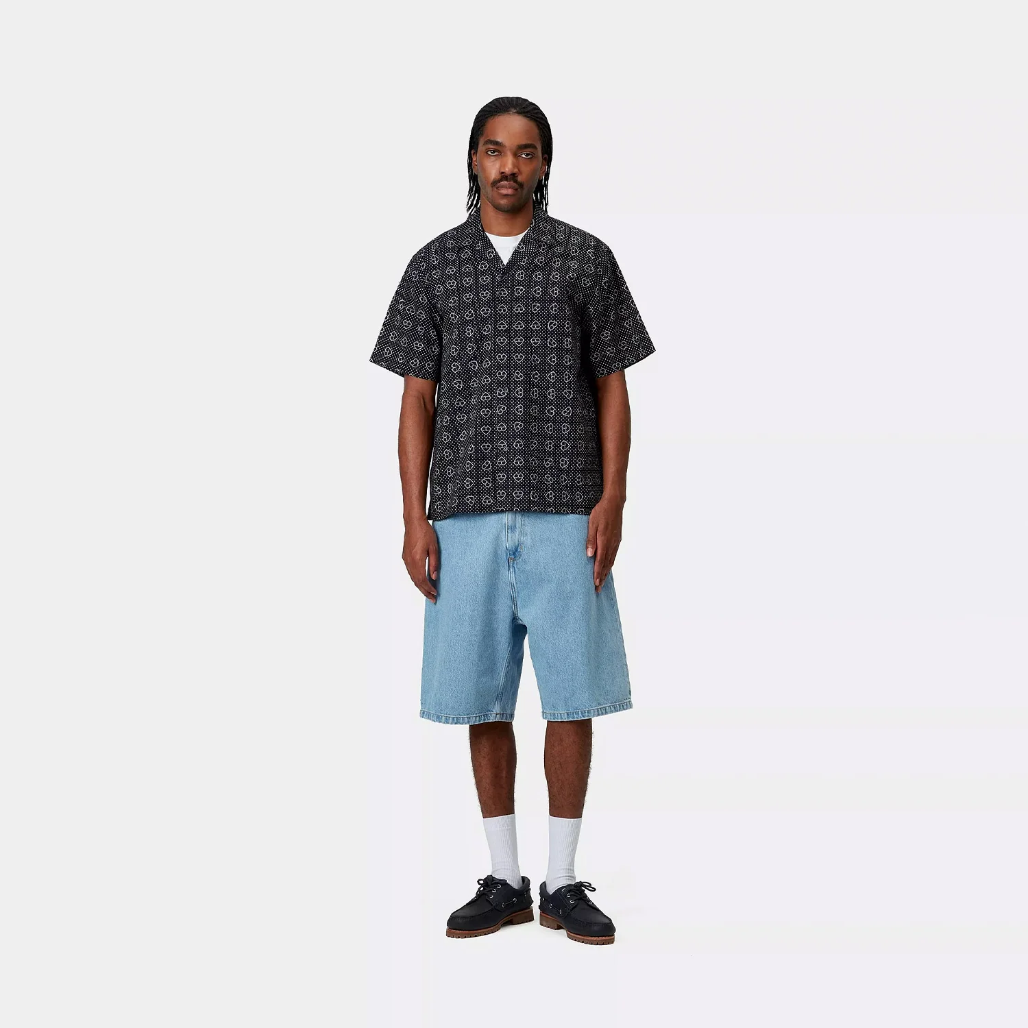 Carhartt WIP BRANDON SHORT, Blue - Image 3