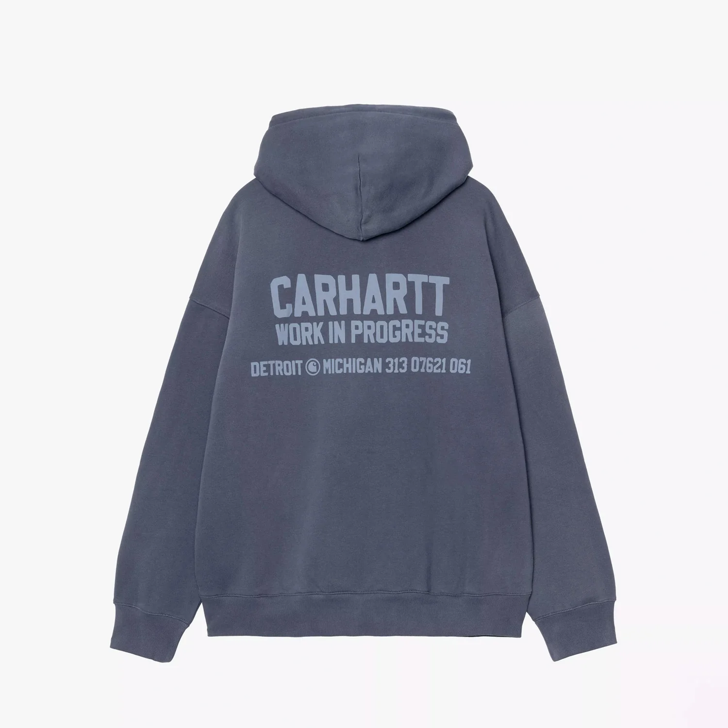 Carhartt WIP HOODED DISTANCE SWEATSHIRT, Jupiter Stone Dyed - Image 2