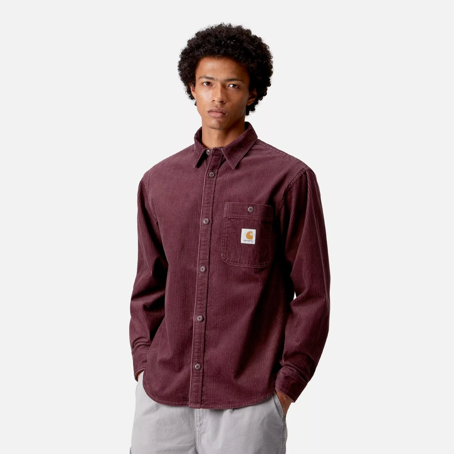 Carhartt WIP L/S FLINT SHIRT, Rondo - Image 3