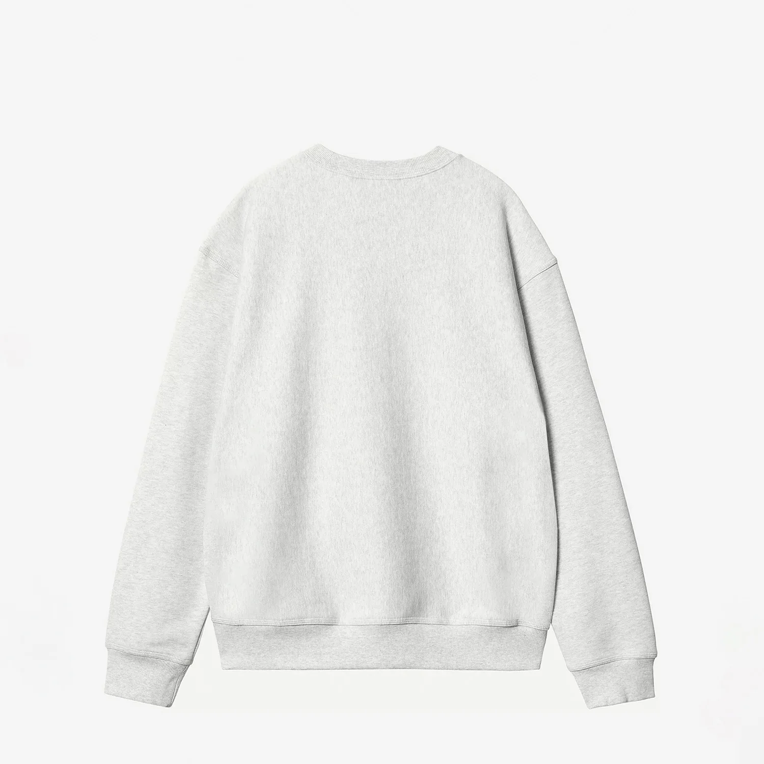Carhartt WIP WIP LABEL SWEATSHIRT, Ash Heather - Image 2