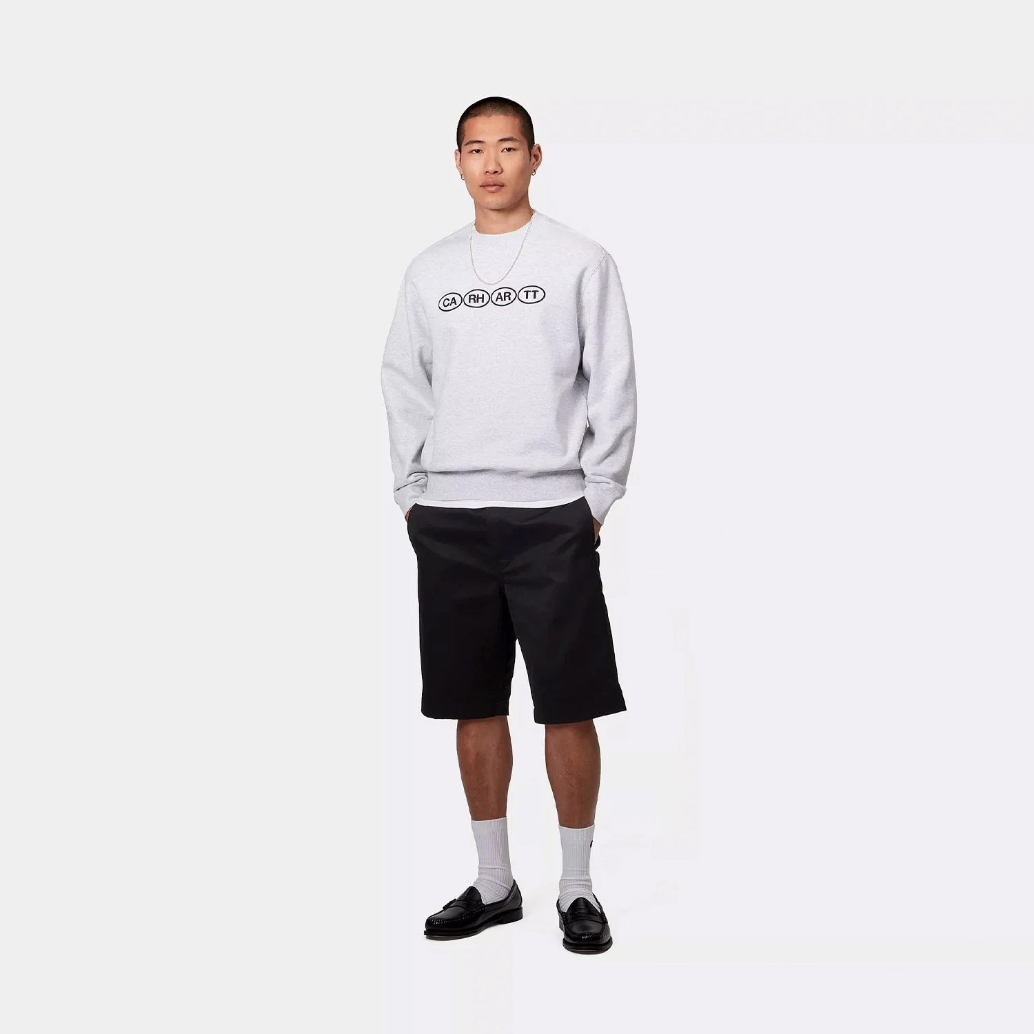 Carhartt WIP MASTER SHORT, Black Rinsed - Image 3
