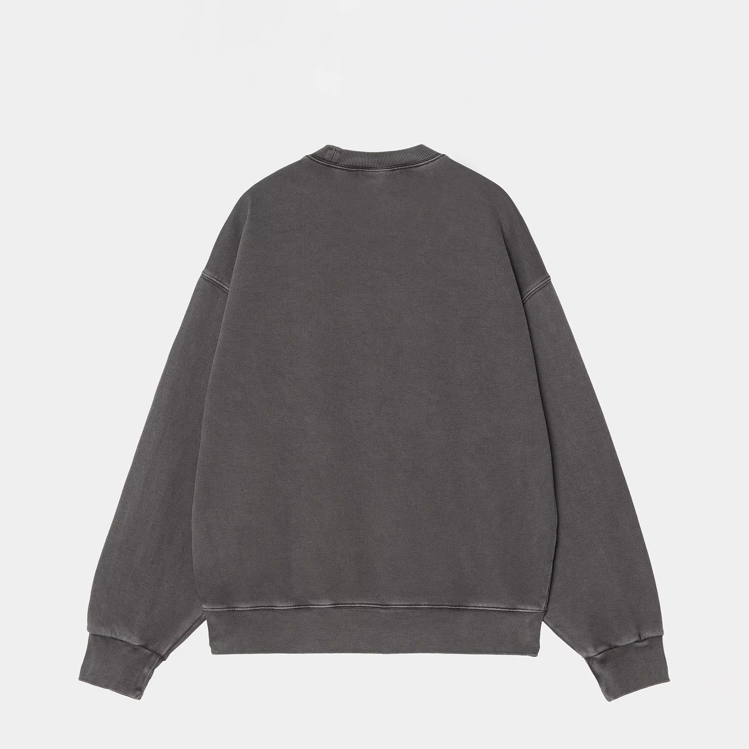 Carhartt WIP NELSON SWEATSHIRT, Graphite Garment Dyed - Image 2