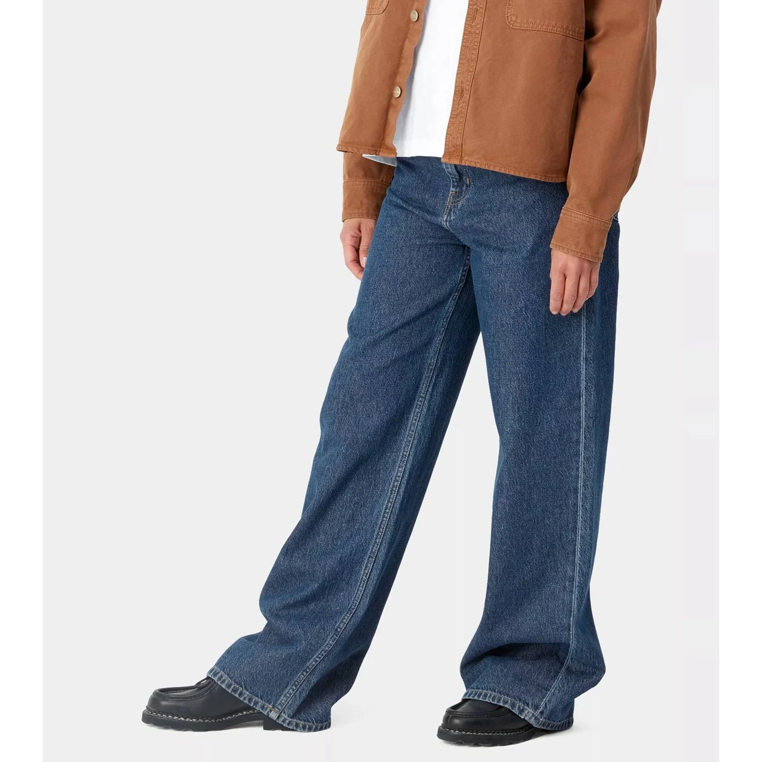 Carhartt WIP W' JANE PANT, Blue (Stone Washed) - Image 3