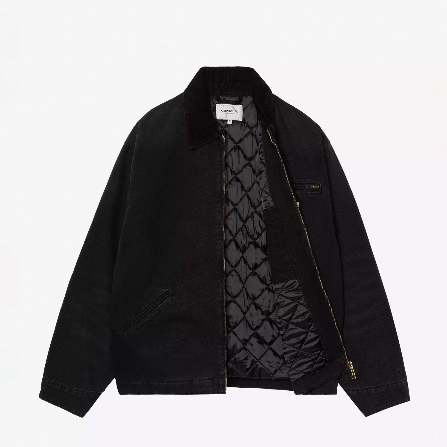Carhartt WIP OG DETROIT JACKET, Black/Black - Image 2
