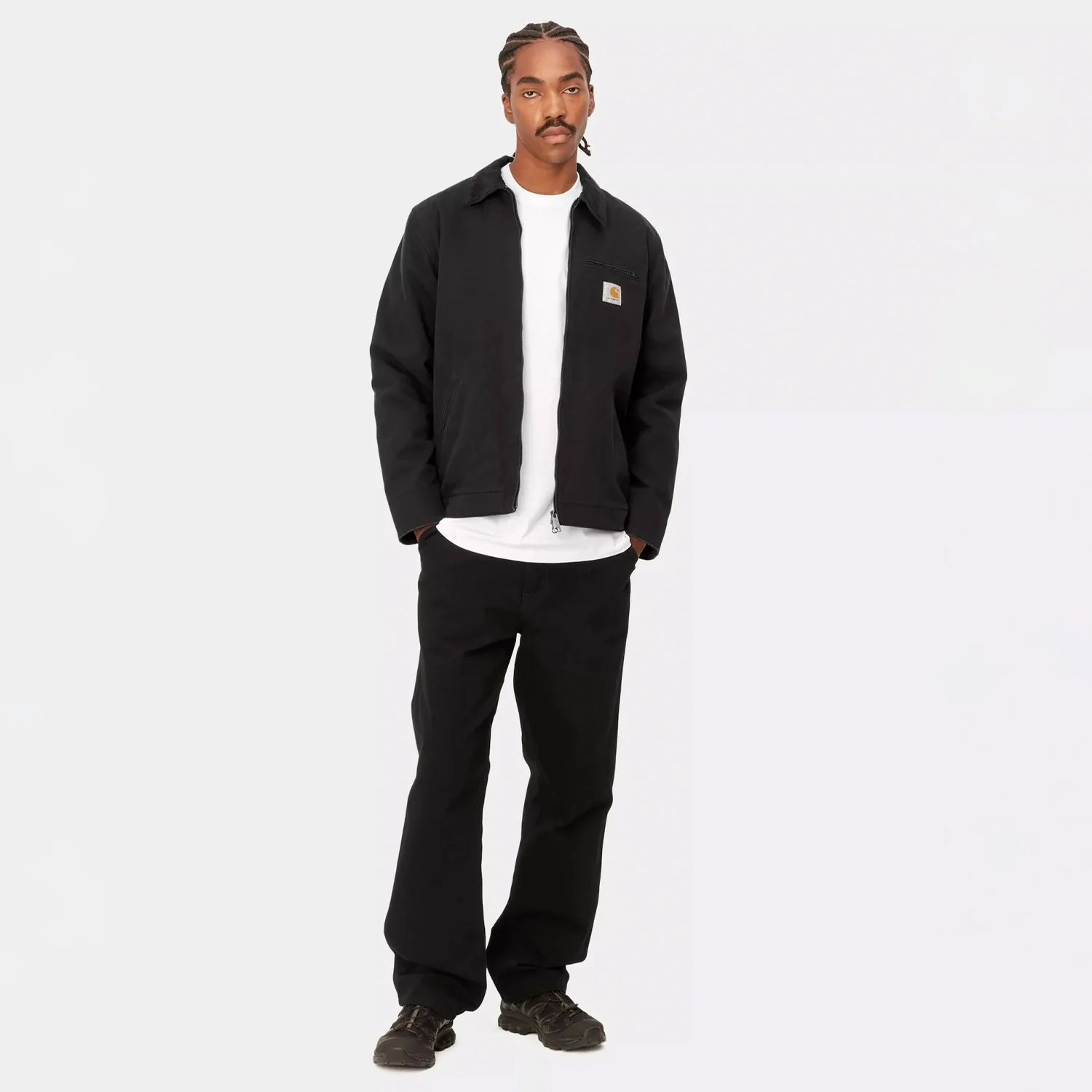 Carhartt WIP SIMPLE PANT, Black Rinsed - Image 3