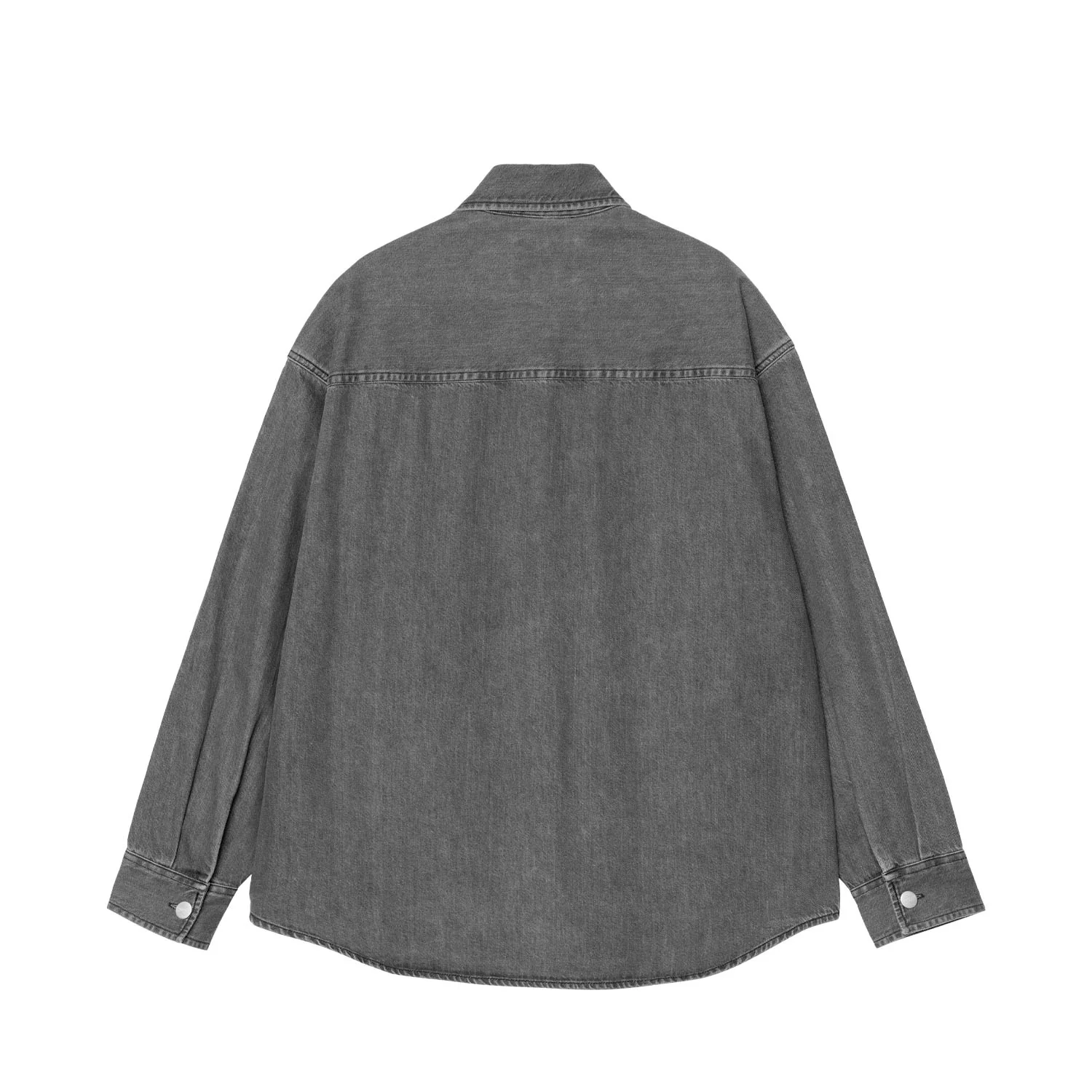 Carhartt WIP W' L/S MARLY SHIRT, Black Bleached - Image 2
