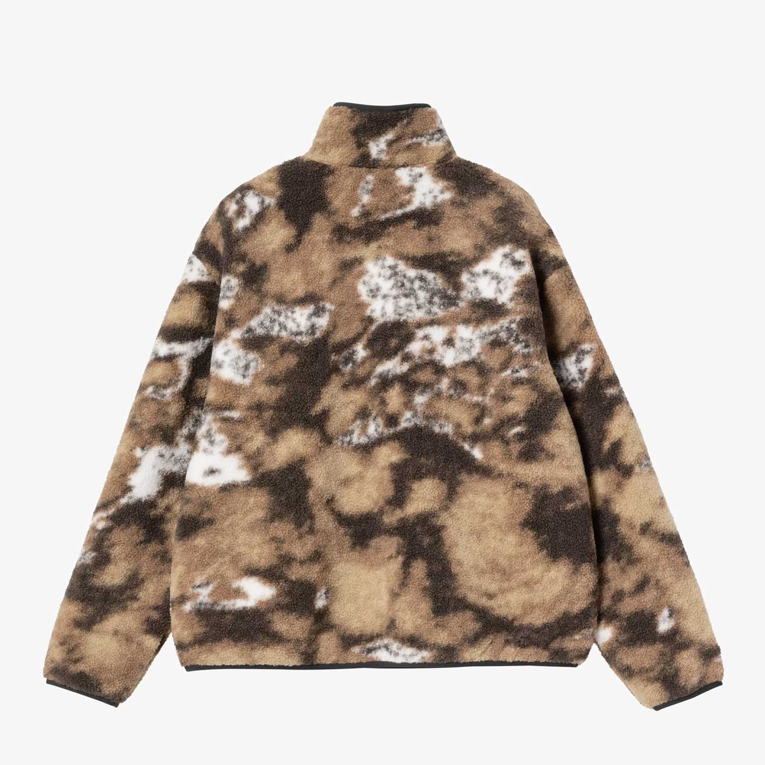 Carhartt WIP W'ELLIOT HIGH NECK LINER, Wild Dog Jacquard/Black - Image 2