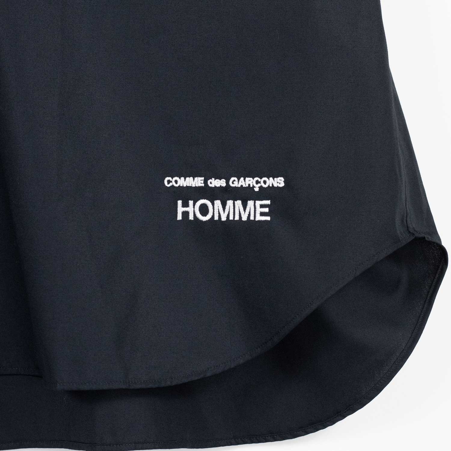 CDG Homme COTTON BROAD S/S SHIRT, Black - Image 3