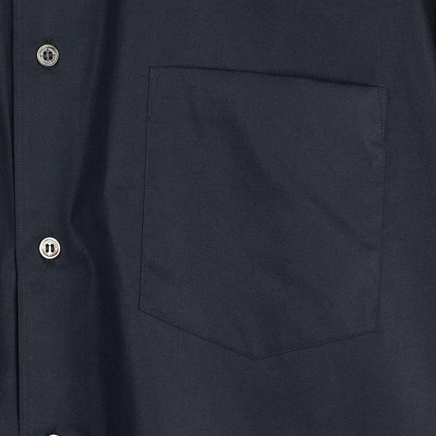CDG Homme COTTON BROAD S/S SHIRT, Black - Image 4
