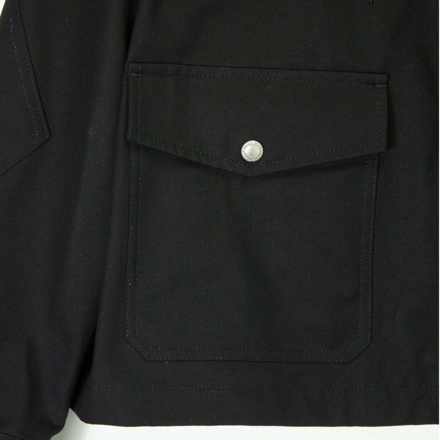 CDG Homme COTTONA NYLON 3L JACKET, Black - Image 3