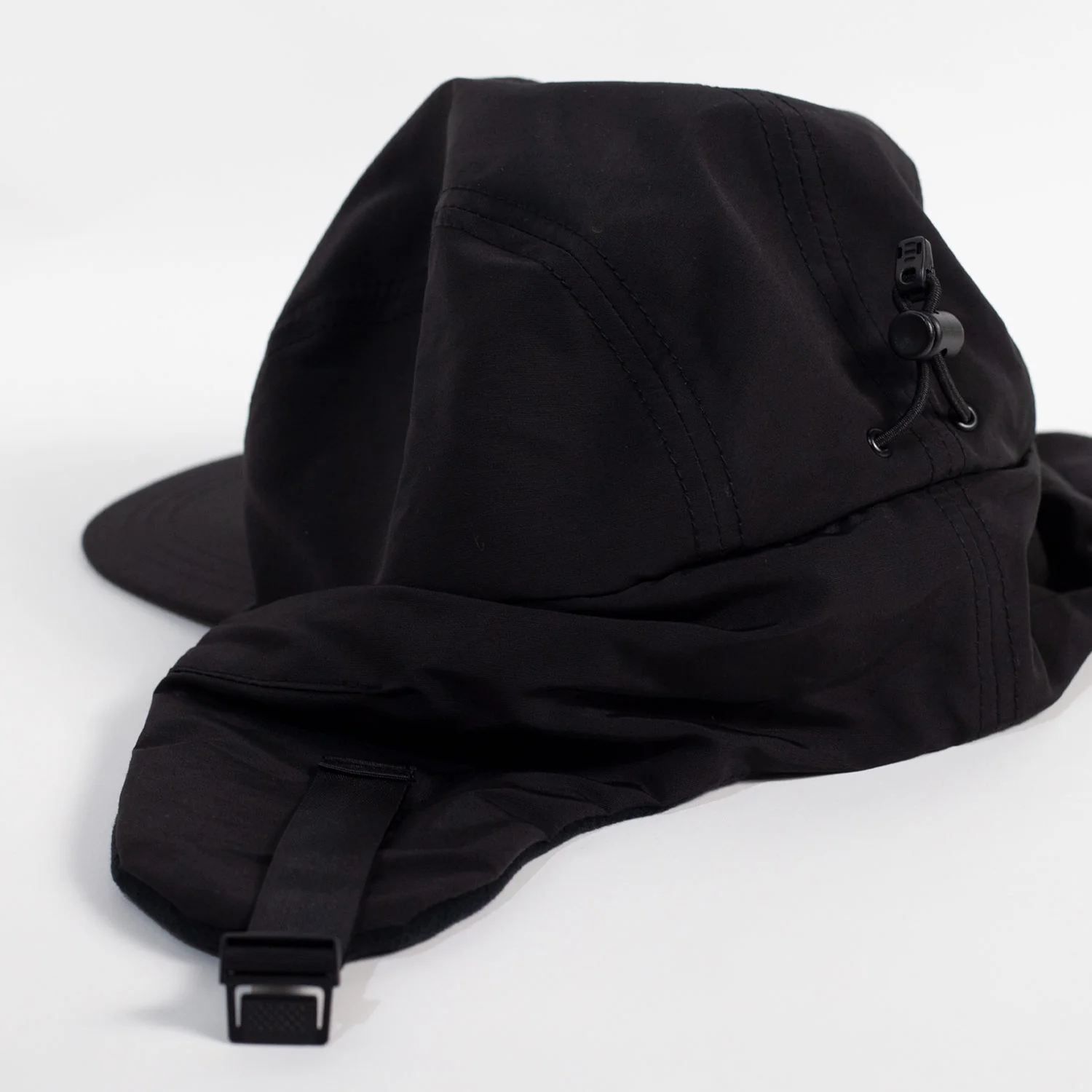 CDG Homme FLEECE HAT, Black - Image 3