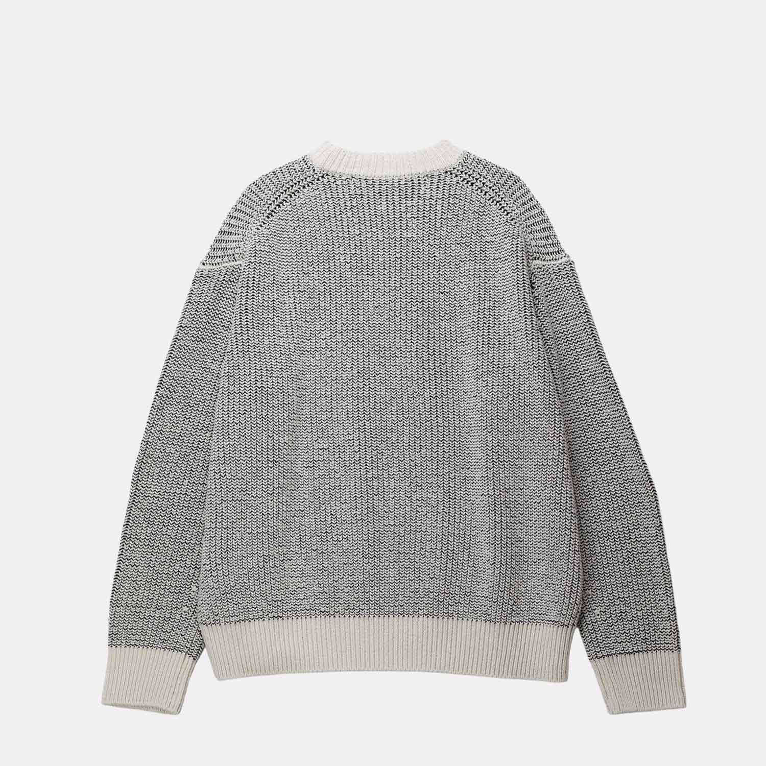 CDG Homme SWEATER, White/Black - Image 2