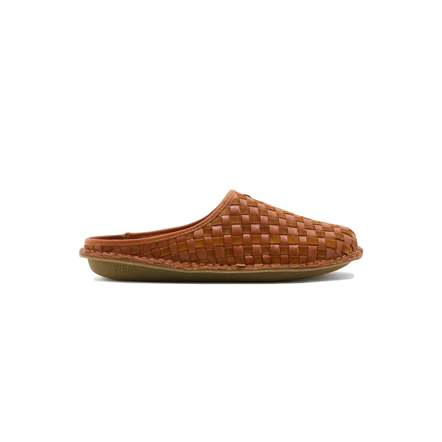 CDG Homme x VIBAe ROMA WOVEN, Cognac Brown