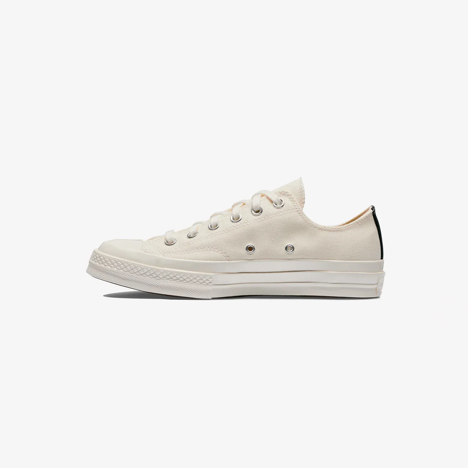 CDG Play Converse CHUCK 70 OX, Milk - Image 2