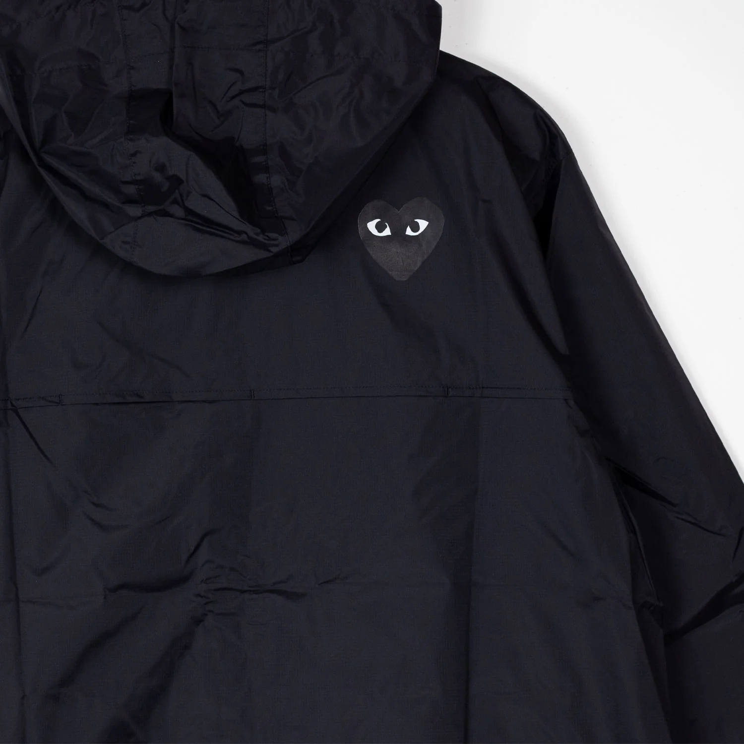 Comme des Garçons PLAY X K-WAY ZIP JACKET, Black - Image 4