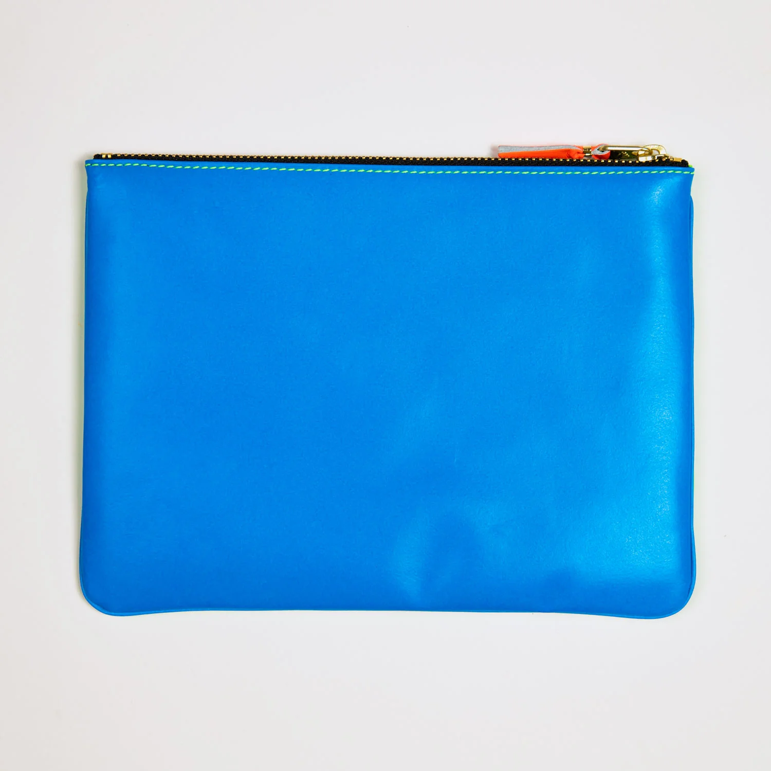 Comme des Garçons WALLET SA5100SF SUPER FLUO, Blue/Green - Image 4