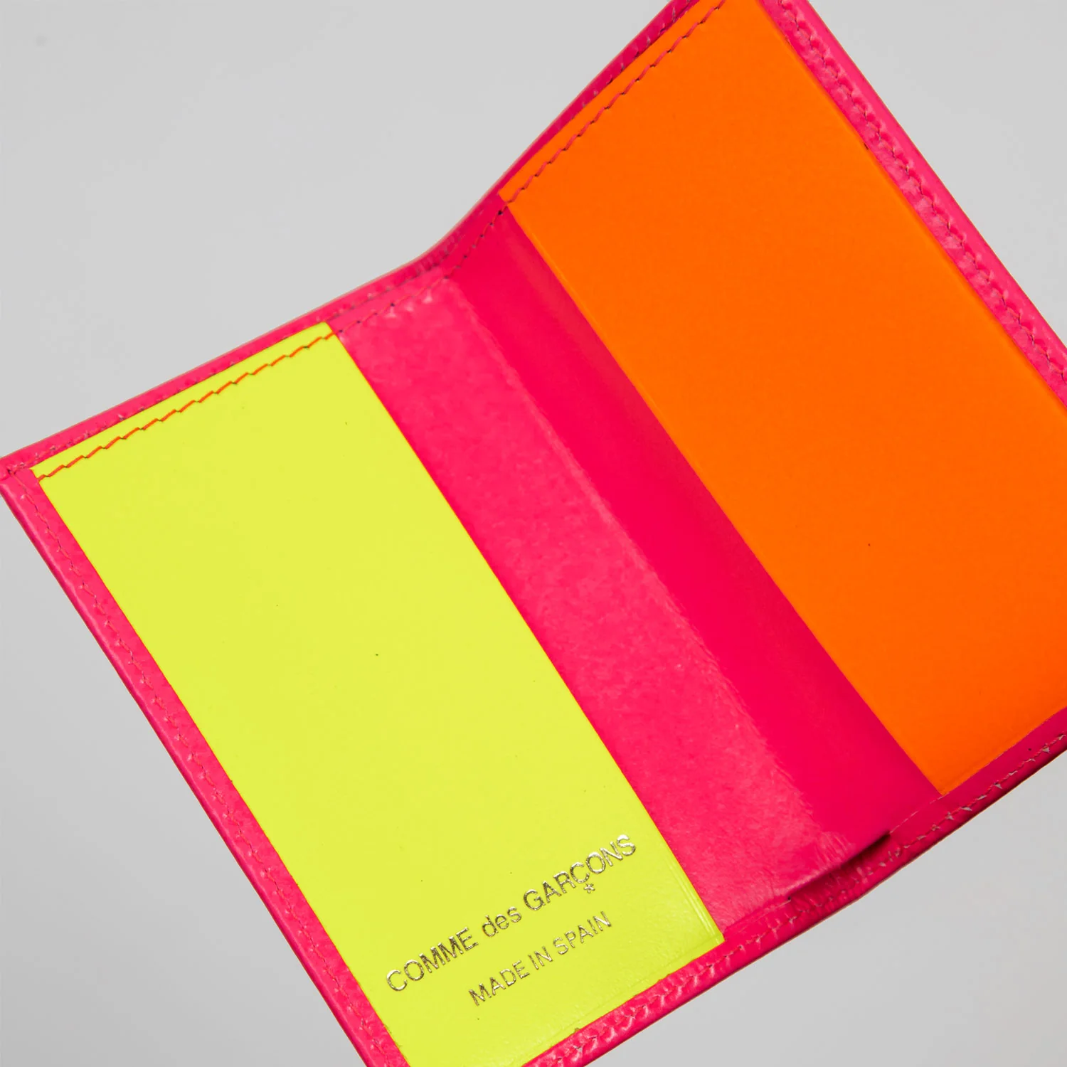 Comme des Garçons WALLET SA6400SF SUPER FLUO, Pink - Image 2