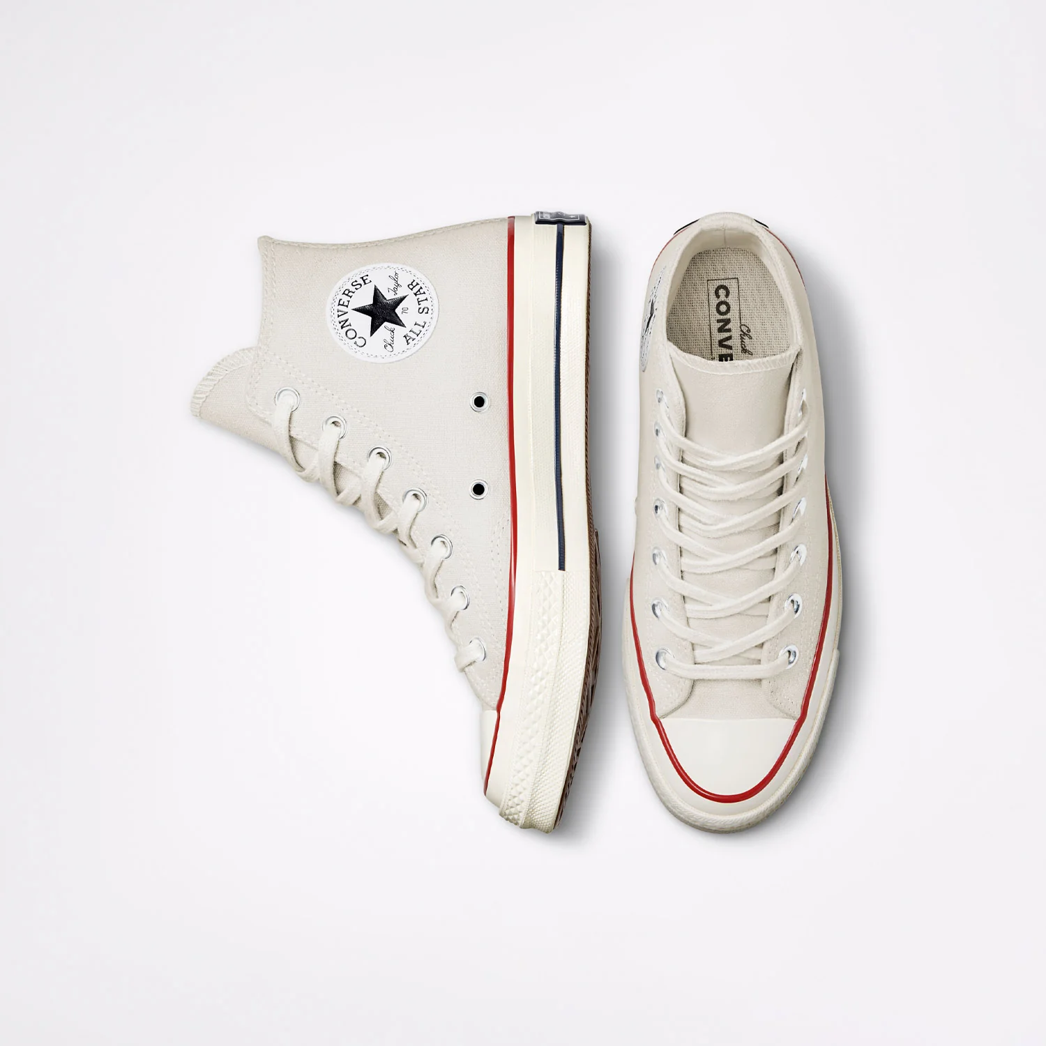 Converse CHUCK 70 HI, Parchment/Egret - Image 4