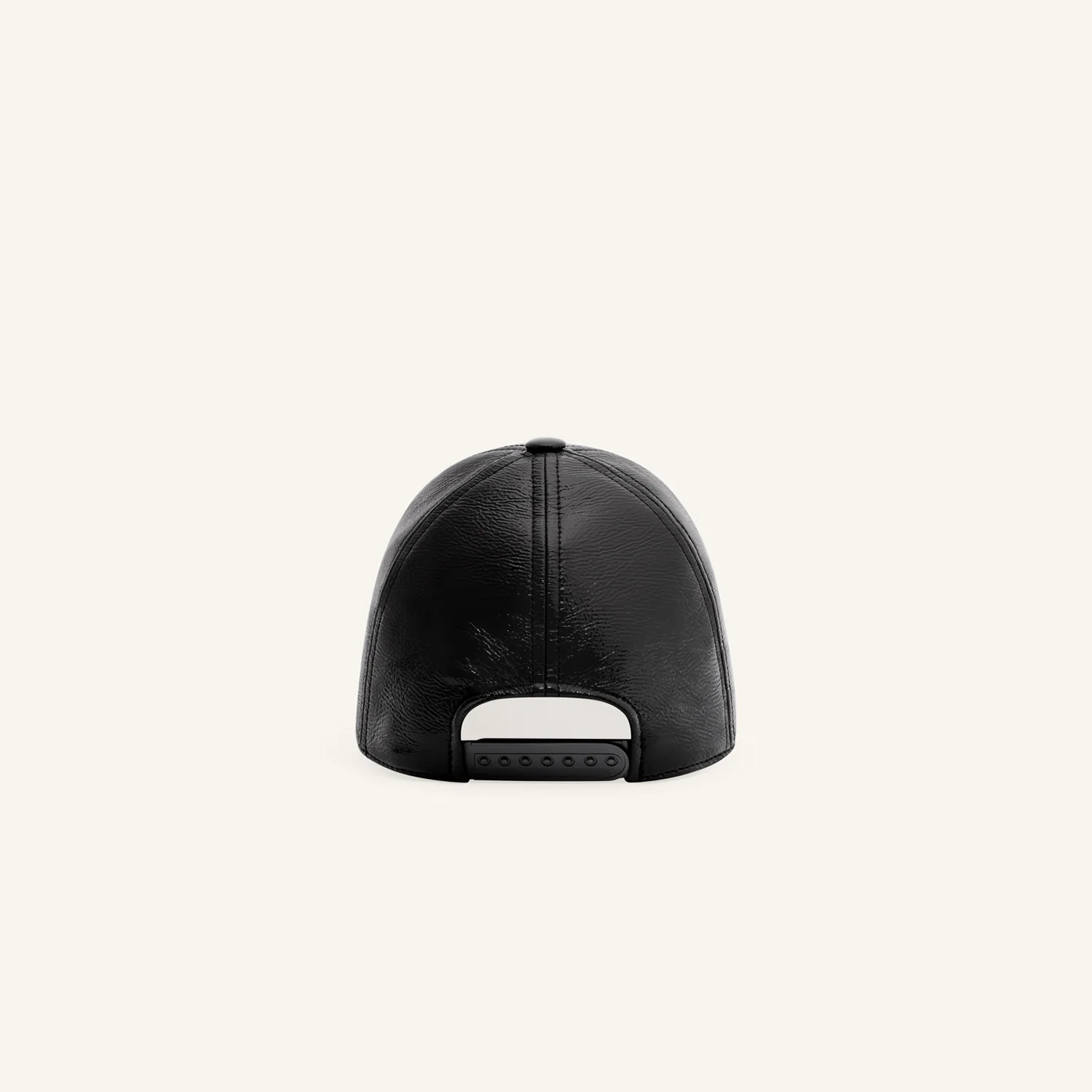 courrèges REEDITION VINYL CAP, Black - Image 2