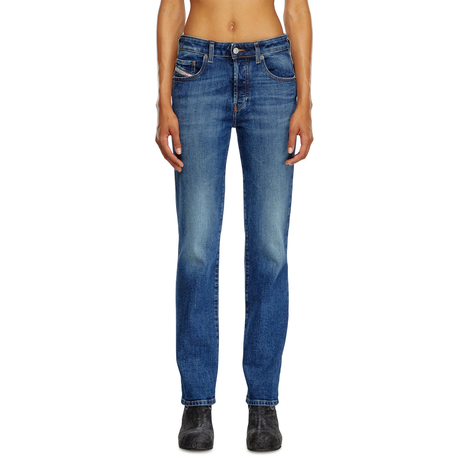 Diesel 1989 D-MINE 09I28 JEANS, Dark Blue - Image 2