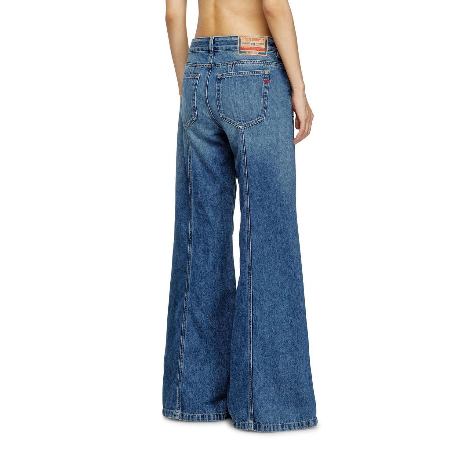 Diesel D-AKII 09M56 JEANS, Medium Blue - Image 3