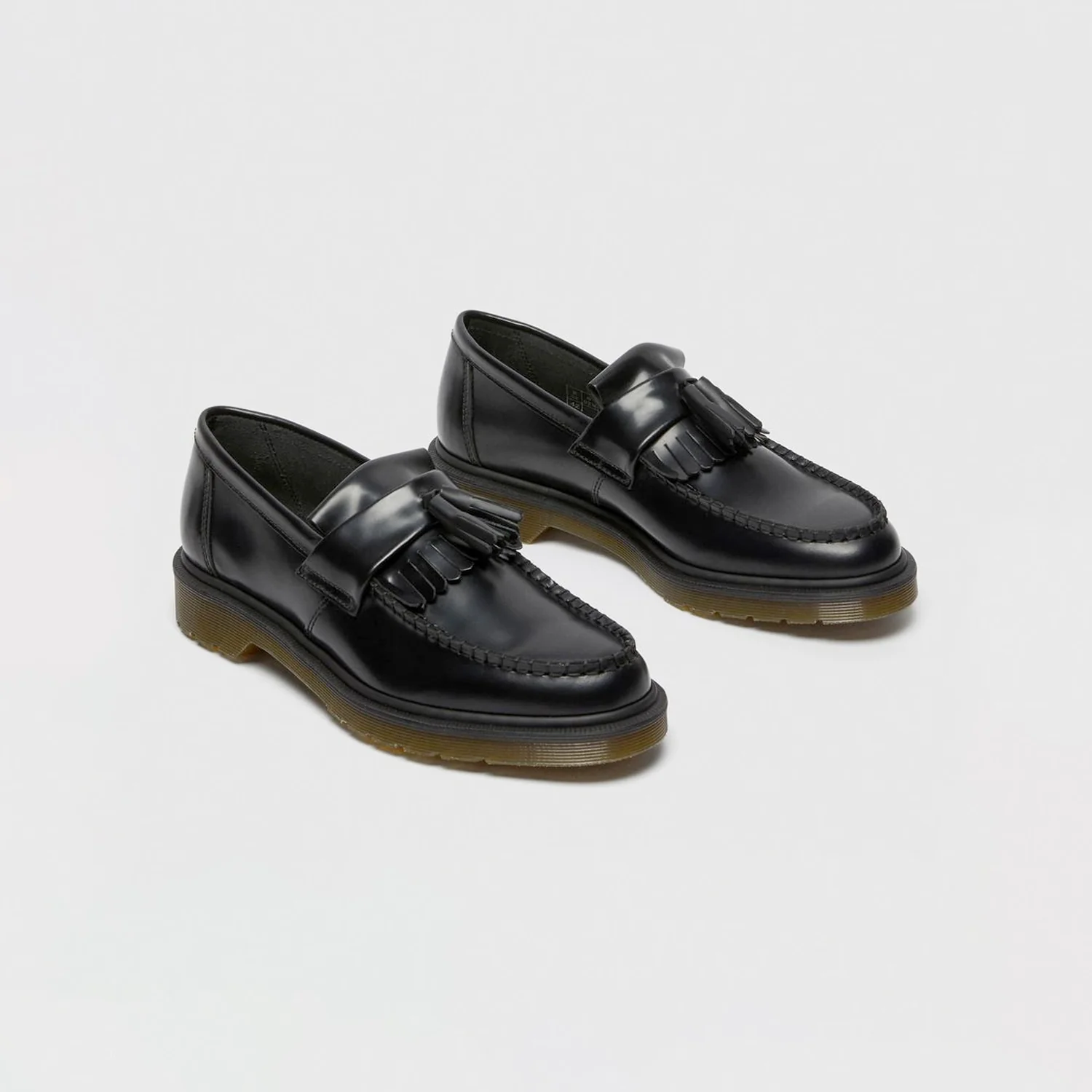 Dr. Martens ADRIAN SMOOTH LEATHER TASSEL LOAFER, Black - Image 2