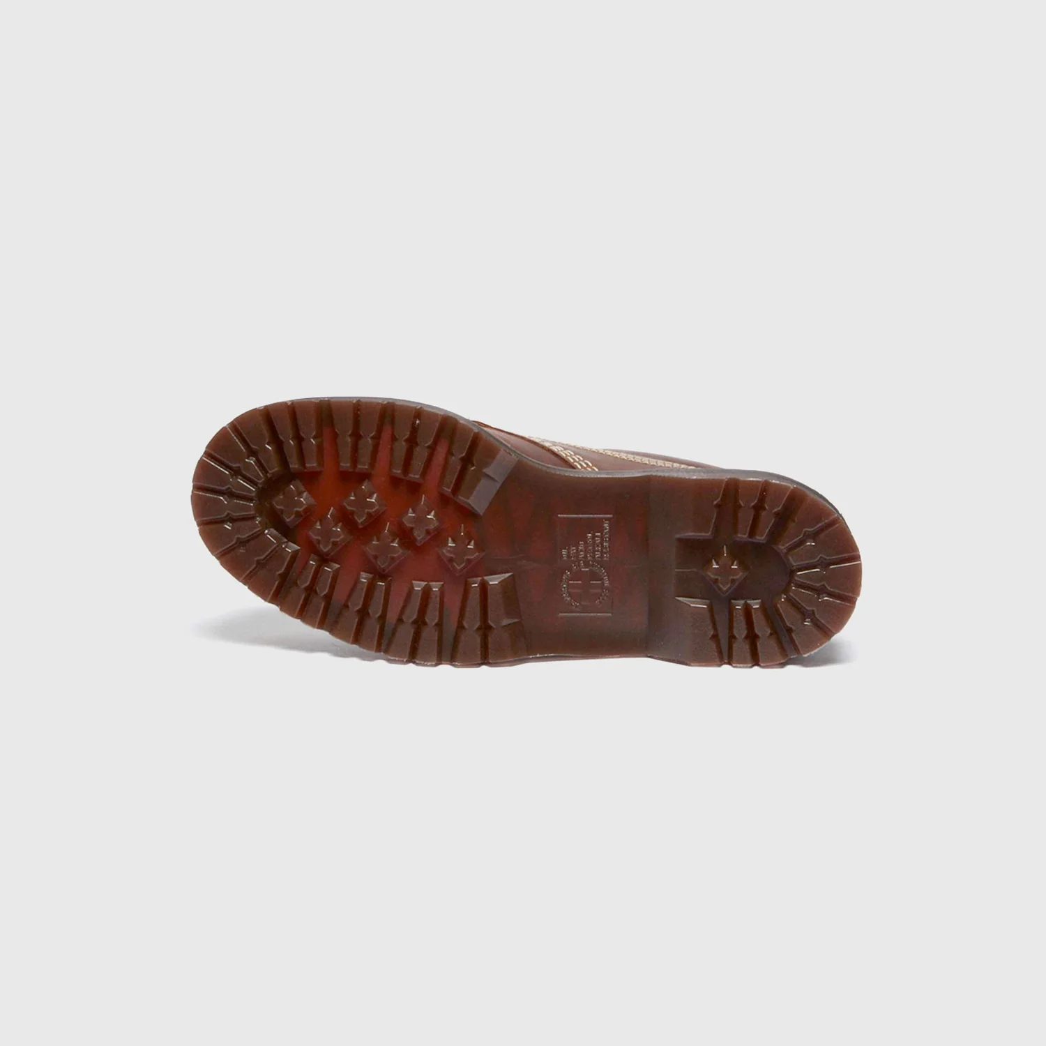 Dr. Martens LOWELL LEATHER MOC TOE SHOES, Butterscotch - Image 5