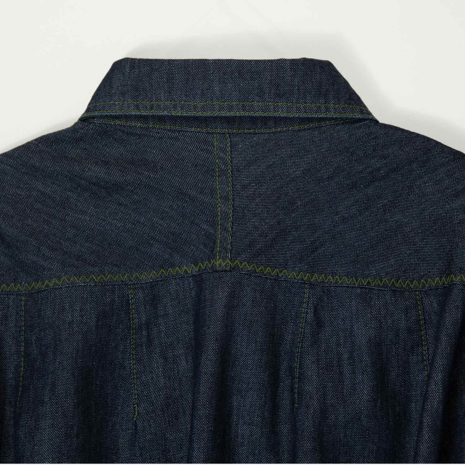Dries Van Noten CAMIS BIS DENIM 2382 SHIRT, Indigo - Image 3