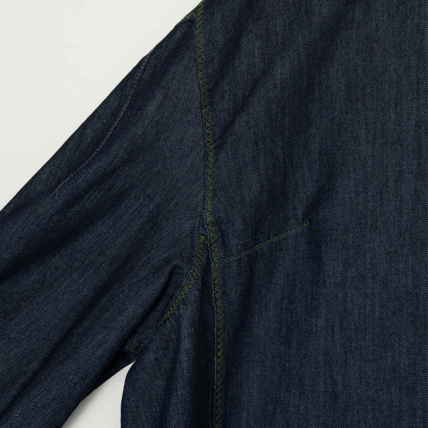 Dries Van Noten CAMIS BIS DENIM 2382 SHIRT, Indigo - Image 4