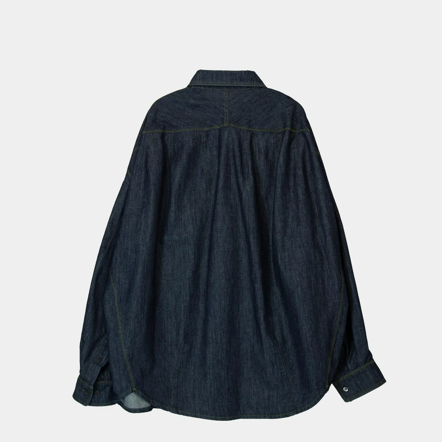 Dries Van Noten CAMIS BIS DENIM 2382 SHIRT, Indigo - Image 6