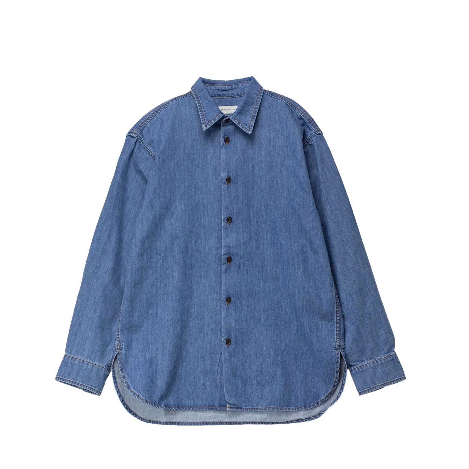 Dries Van Noten CROOM DEN 3386 SHIRT, Light Blue