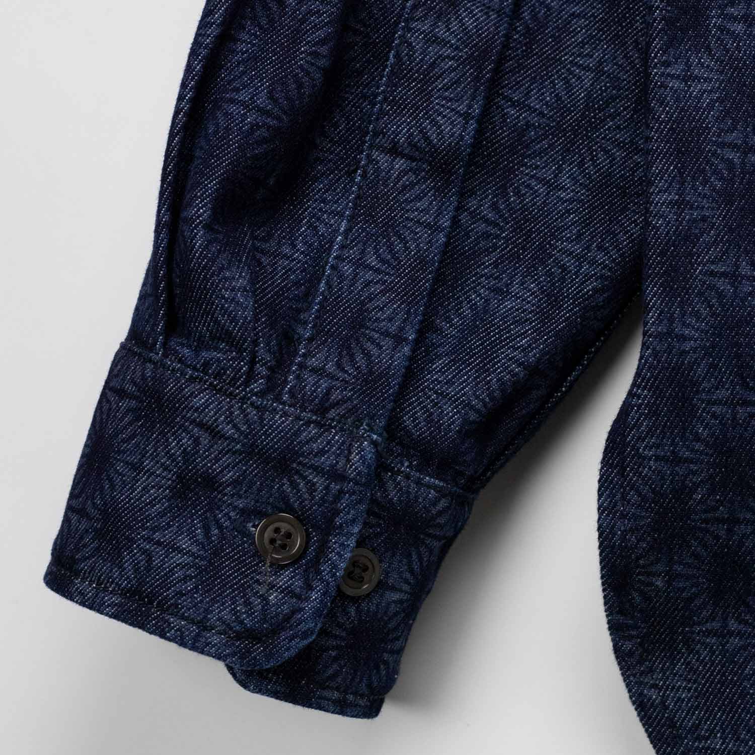 Dries Van Noten CROOM DENIM 3387 SHIRT, Dessin B - Image 4
