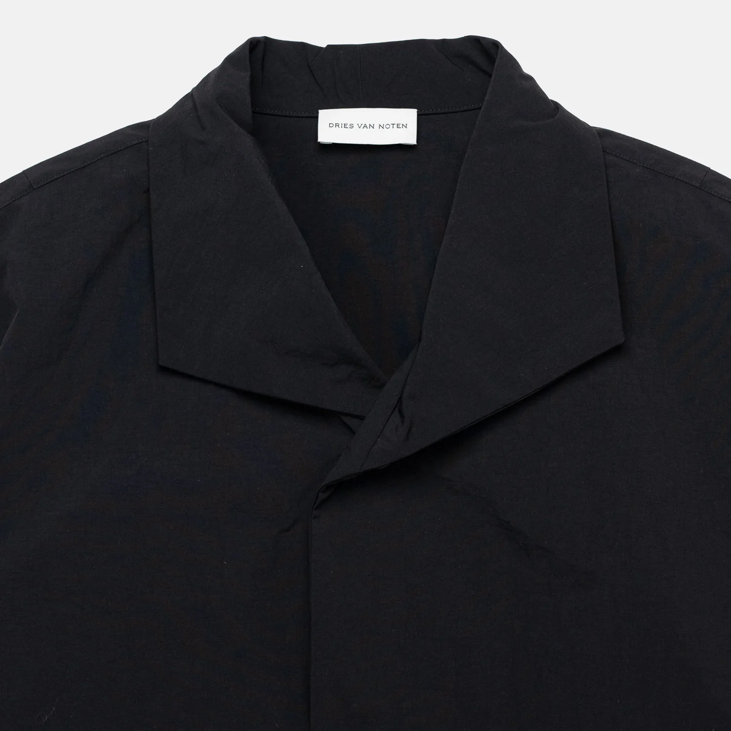 Dries Van Noten 3313 CRUZ WATER REPELLENT SHIRT, Black - Image 2