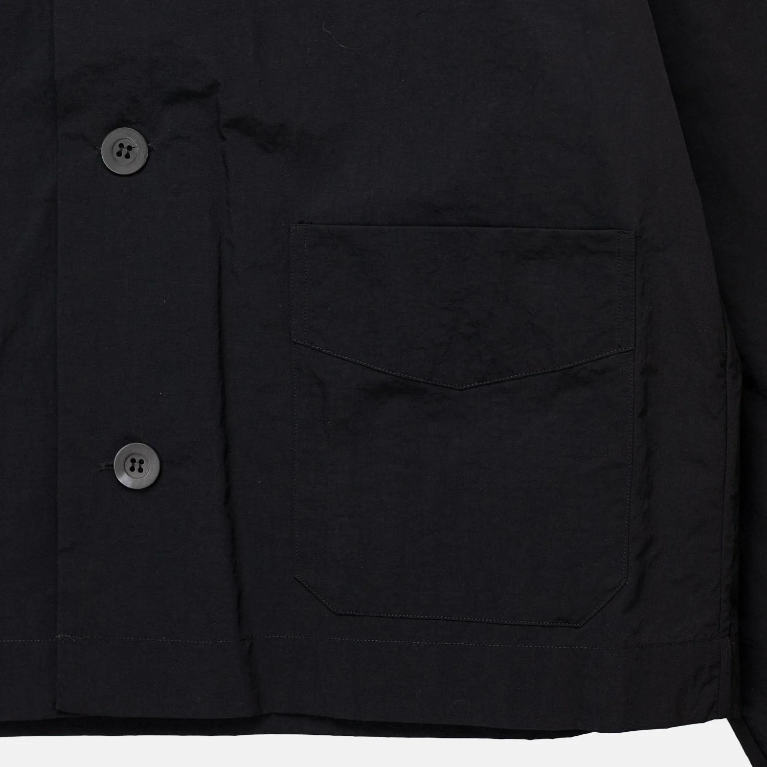 Dries Van Noten 3313 CRUZ WATER REPELLENT SHIRT, Black - Image 3