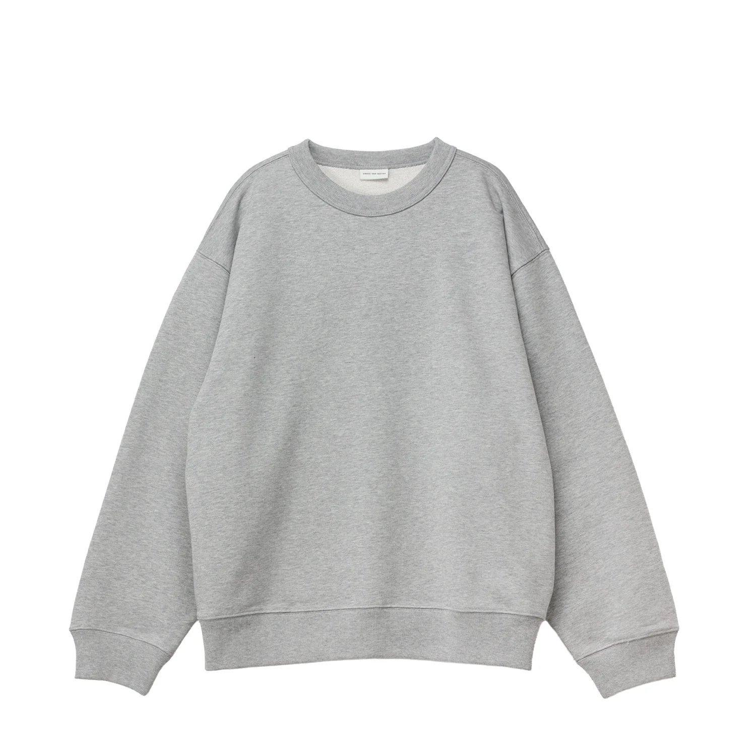 Dries Van Noten HAX 3611 SWEATSHIRT, Grey Melange