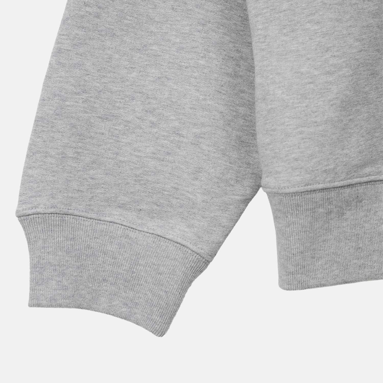 Dries Van Noten HAX 3611 SWEATSHIRT, Grey Melange - Image 4