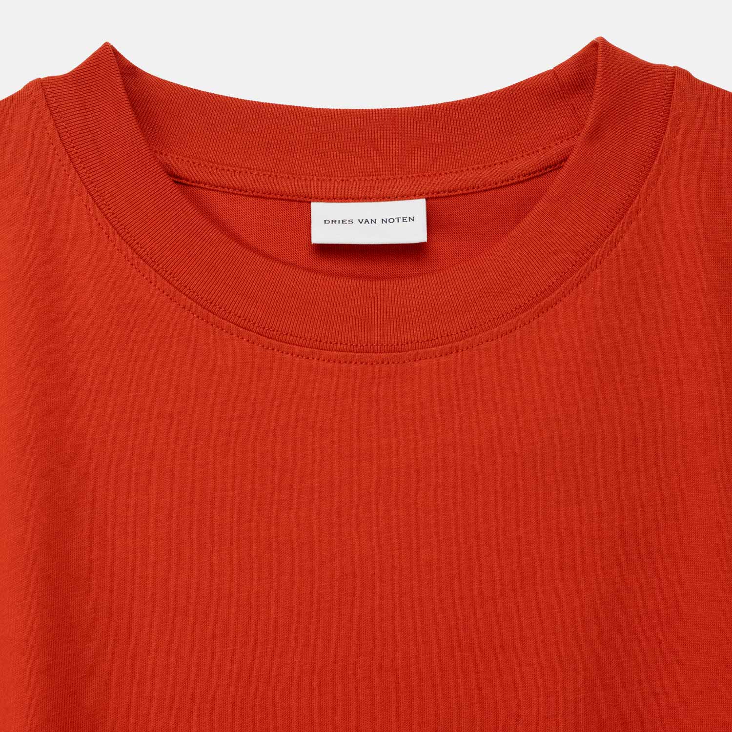 Dries Van Noten HENO 3603 T-SHIRT, Vermillion - Image 3